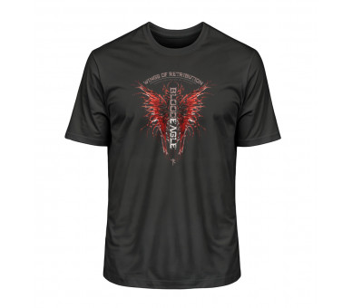 Wings of Retribution - BloodEagle (auf dunkel) - Herren Premium Organic Shirt 2.0 ST/ST