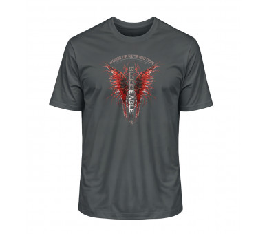 Wings of Retribution - BloodEagle (auf dunkel) - Herren Premium Organic Shirt 2.0 ST/ST