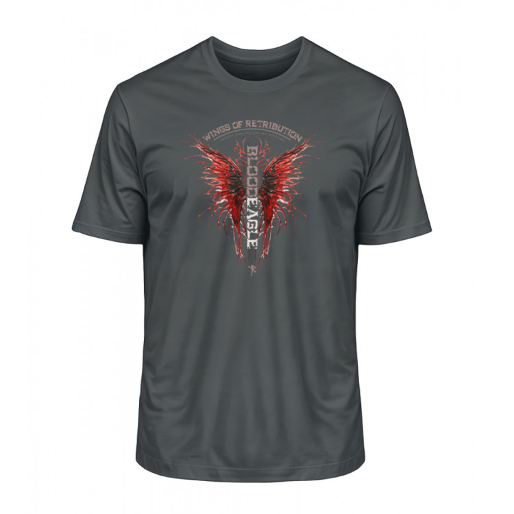 Wings of Retribution - BloodEagle (auf dunkel) - Herren Premium Organic Shirt 2.0 ST/ST
