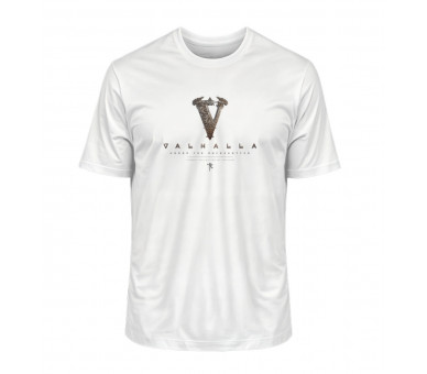 V - Valhalla (EN - auf hell) - Herren Premium Organic Shirt 2.0 ST/ST