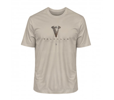 V - Valhalla (EN - auf hell) - Herren Premium Organic Shirt 2.0 ST/ST