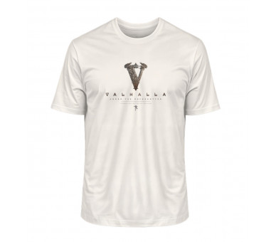 V - Valhalla (EN - auf hell) - Herren Premium Organic Shirt 2.0 ST/ST