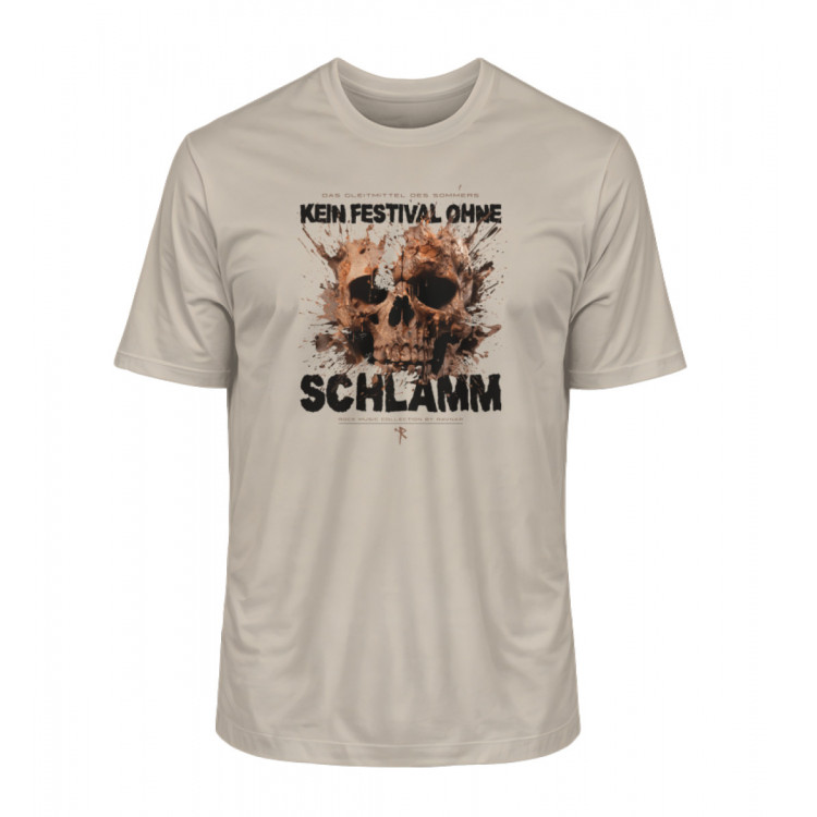 Kein Festival ohne Schlamm (auf hell) - Herren Premium Organic Shirt 2.0 ST/ST Kein Festival ohne Schlamm (auf hell) - Herren Premium Organic Shirt 2.0 ST/ST