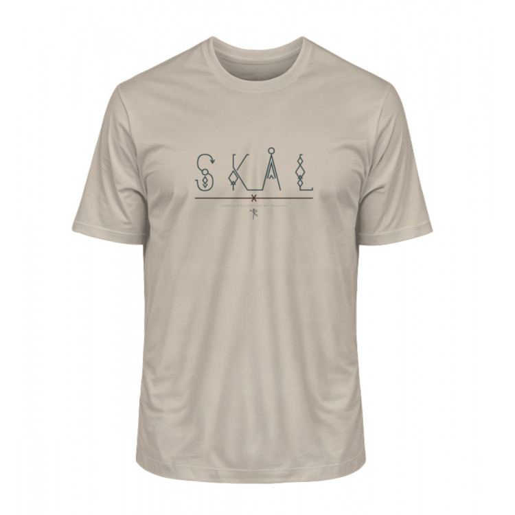 Skal - lasst uns trinken (auf hell) - Herren Premium Organic Shirt 2.0 ST/ST