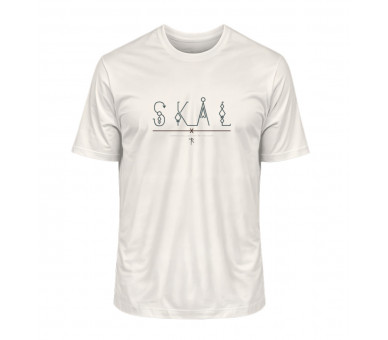 Skal - lasst uns trinken (auf hell) - Herren Premium Organic Shirt 2.0 ST/ST