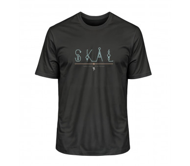 Skal - lasst uns trinken (auf dunkel) - Herren Premium Organic Shirt 2.0 ST/ST