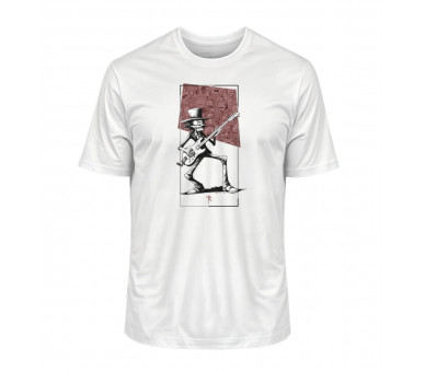 Der verrückte Gitarrist - Herren Premium Organic Shirt 2.0 ST/ST Der verrückte Gitarrist - Herren Premium Organic Shirt 2.0 ST/ST