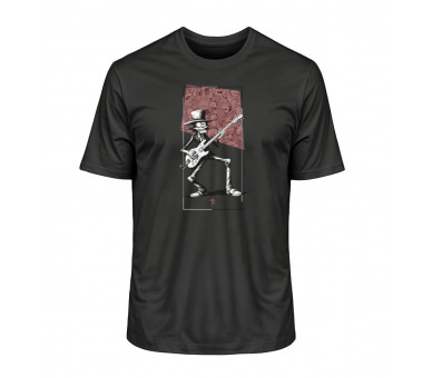 Der verrückte Gitarrist - Herren Premium Organic Shirt 2.0 ST/ST Der verrückte Gitarrist - Herren Premium Organic Shirt 2.0 ST/ST