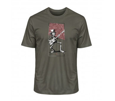 Der verrückte Gitarrist - Herren Premium Organic Shirt 2.0 ST/ST Der verrückte Gitarrist - Herren Premium Organic Shirt 2.0 ST/ST