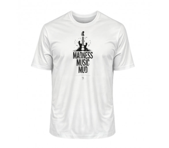 Madness, music, mud (auf hell) - Herren Premium Organic Shirt 2.0 ST/ST