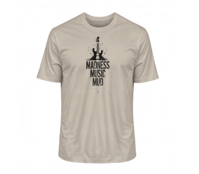 Madness, music, mud (auf hell) - Herren Premium Organic Shirt 2.0 ST/ST
