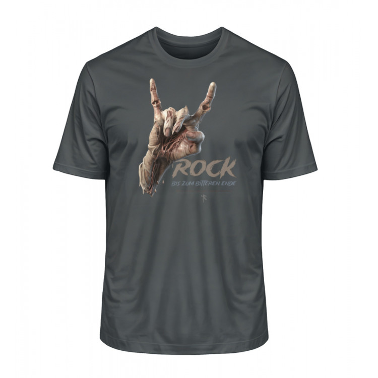 Rock - bis zum bitteren Ende (auf dunkel) - Herren Premium Organic Shirt 2.0 ST/ST