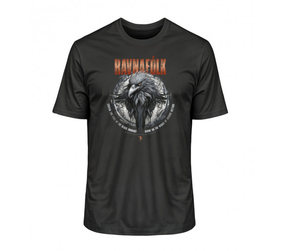 Ravnafólk (auf dunkel) - Herren Premium Organic Shirt 2.0 ST/ST