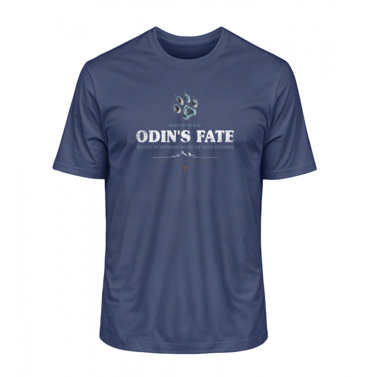 Odin´s fate - sealed by the wolf (auf dunkel) - Herren Premium Organic Shirt 2.0 ST/ST Odin´s fate - sealed by the wolf (auf dunkel) - Herren Premium Organic Shirt 2.0 ST/ST