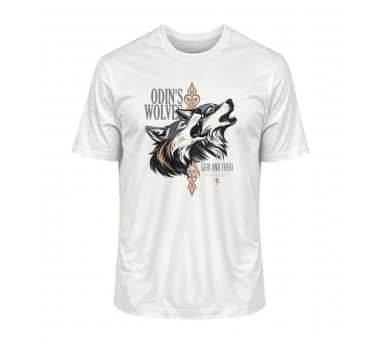 Odin´s Wolves - Geri and Freki (EN) - Herren Premium Organic Shirt 2.0 ST/ST