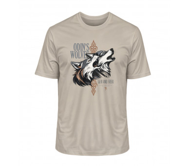 Odin´s Wolves - Geri and Freki (EN) - Herren Premium Organic Shirt 2.0 ST/ST