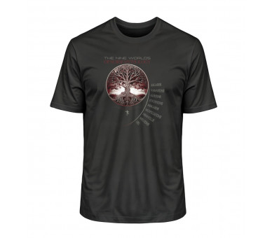 Yggdrasil and the nine worlds (EN) - Herren Premium Organic Shirt 2.0 ST/ST Yggdrasil and the nine worlds (EN) - Herren Premium Organic Shirt 2.0 ST/ST