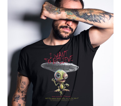 I want to believe (EN) - Herren Premium Organic Shirt 2.0 ST/ST