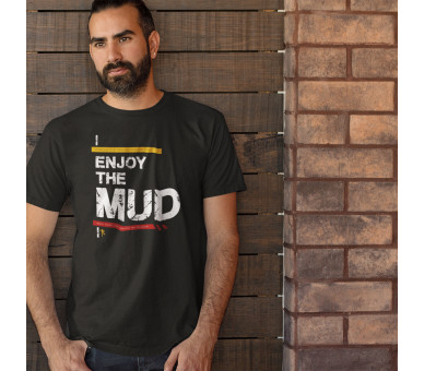 Enjoy the mud (auf dunkel) - Herren Premium Organic Shirt 2.0 ST/ST