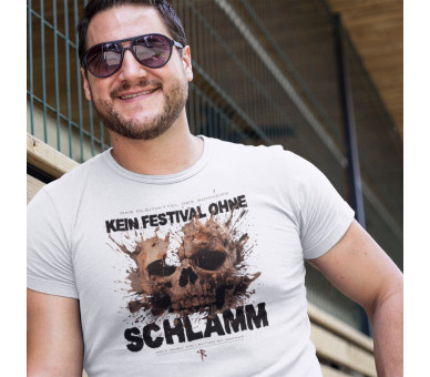Kein Festival ohne Schlamm (auf hell) - Herren Premium Organic Shirt 2.0 ST/ST Kein Festival ohne Schlamm (auf hell) - Herren Premium Organic Shirt 2.0 ST/ST