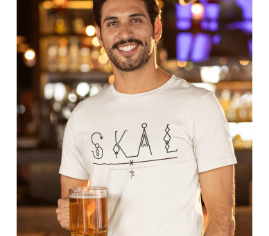 Skal - lasst uns trinken (auf hell) - Herren Premium Organic Shirt 2.0 ST/ST