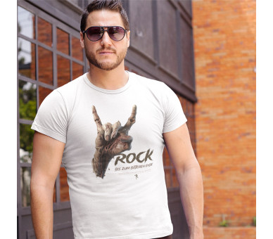 Rock - bis zum bitteren Ende (auf hell) - Herren Premium Organic Shirt 2.0 ST/ST