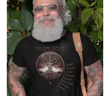 Yggdrasil and the nine worlds (EN) - Herren Premium Organic Shirt 2.0 ST/ST Yggdrasil and the nine worlds (EN) - Herren Premium Organic Shirt 2.0 ST/ST