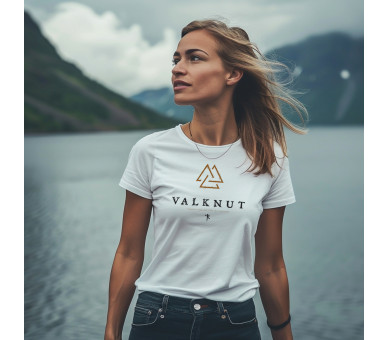 Valknut (auf hell) - Damen Premium Organic Shirt Valknut (auf hell) - Damen Premium Organic Shirt