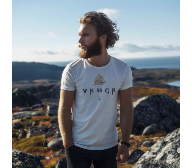 VKNGR - Valknut (auf hell) - Herren Premium Organic Shirt 2.0 ST/ST