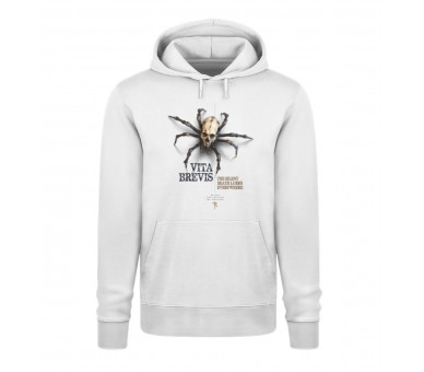 Vita Brevis - die Totenkopfspinne - Unisex Organic Hoodie 2.0 ST/ST