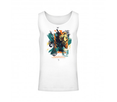 Thor und Hammer StreetArt (EN) - Unisex Relaxed Tanktop