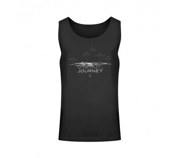 Viking Journey (EN - auf schwarz) - Unisex Relaxed Tanktop