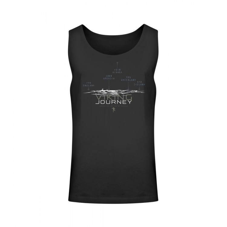 Viking Journey (EN - auf schwarz) - Unisex Relaxed Tanktop