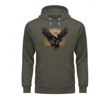 Der Adler - Gesandter zwischen den Welten (DE) - Unisex Organic Hoodie