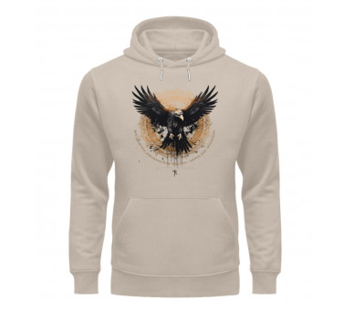 Der Adler - Gesandter zwischen den Welten (DE) - Unisex Organic Hoodie