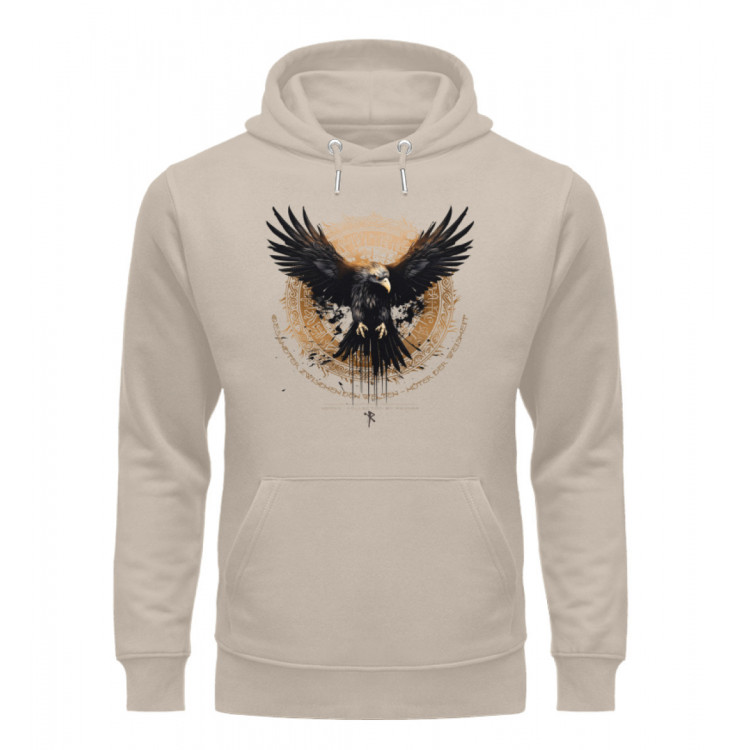 Der Adler - Gesandter zwischen den Welten (DE) - Unisex Organic Hoodie