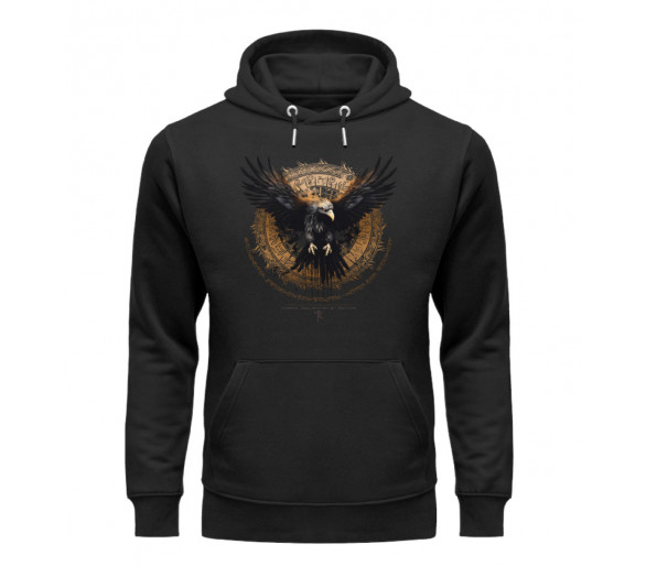 Der Adler - Gesandter zwischen den Welten (DE) - Unisex Organic Hoodie