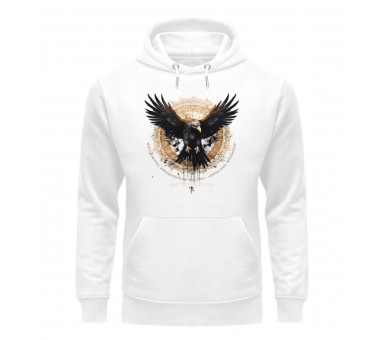 Der Adler - Gesandter zwischen den Welten (DE) - Unisex Organic Hoodie