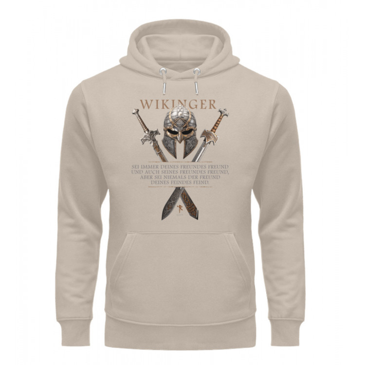 Sei immer deines Freundes Freund (DE) - Unisex Organic Hoodie