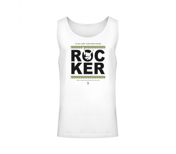 Rocker - fuck off conventions (auf hell) - Unisex Relaxed Tanktop