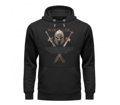 Sei immer deines Freundes Freund (DE) - Unisex Organic Hoodie