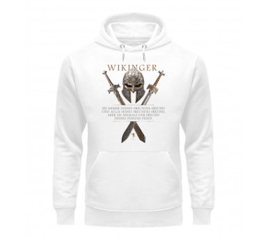 Sei immer deines Freundes Freund (DE) - Unisex Organic Hoodie