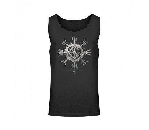 Vegvisir (auf dunkel) - Unisex Relaxed Tanktop