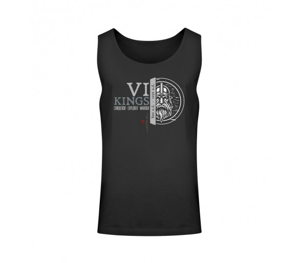 Vikings - Conqueror, Explorer, Warrior (EN - auf dunkel) - Unisex Relaxed Tanktop