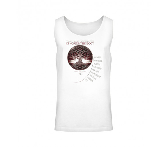 Yggdrasil and the nine worlds (EN) - Unisex Relaxed Tanktop