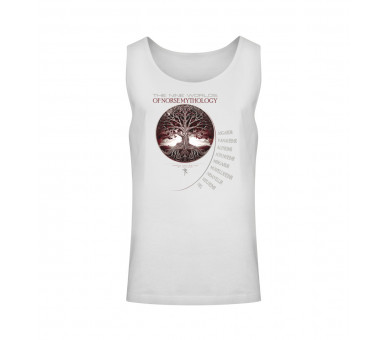 Yggdrasil and the nine worlds (EN) - Unisex Relaxed Tanktop