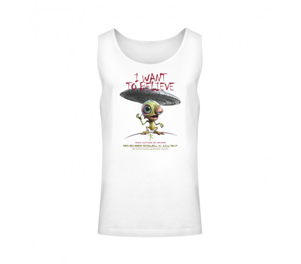 I want to believe (EN) - Unisex Relaxed Tanktop