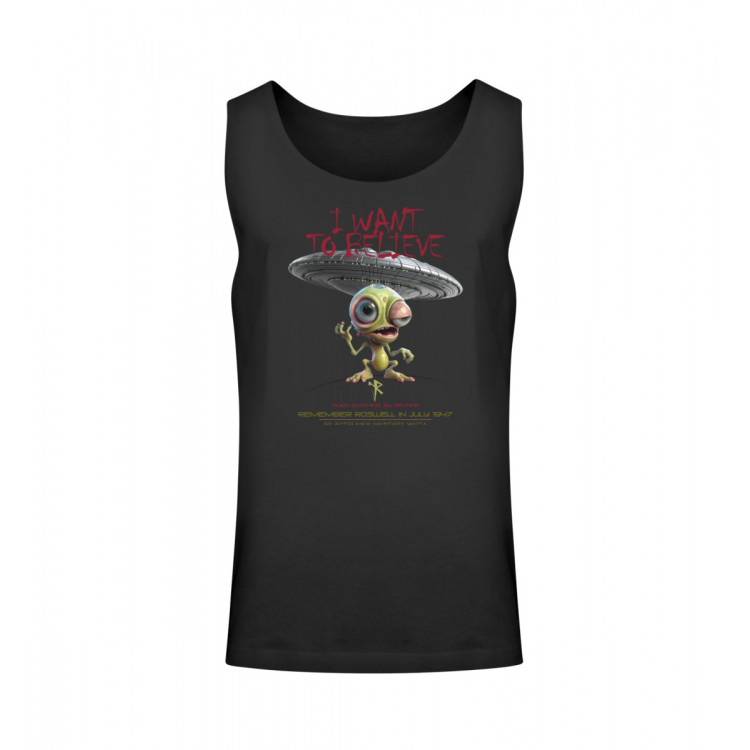 I want to believe (EN) - Unisex Relaxed Tanktop