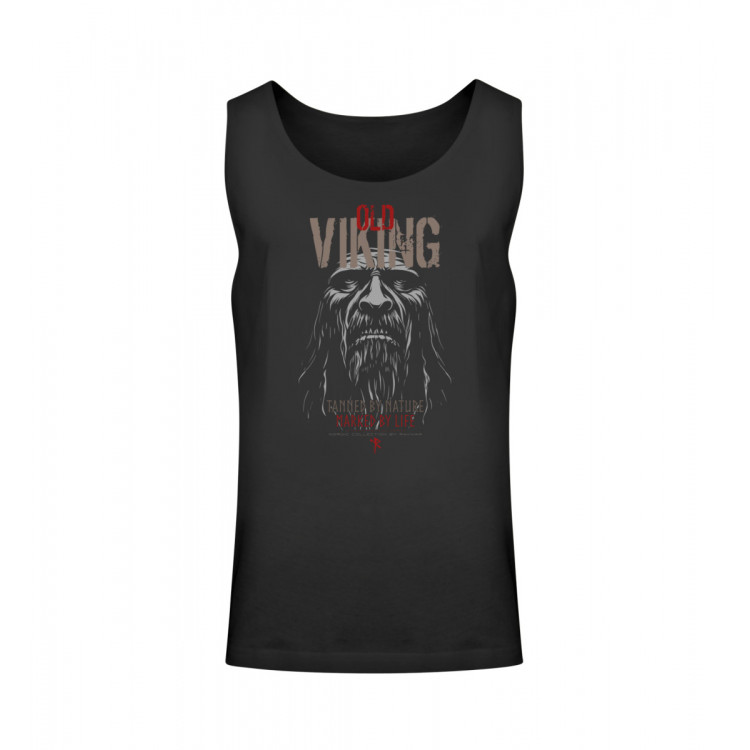 Old Viking (EN - auf dunkel) - Unisex Relaxed Tanktop