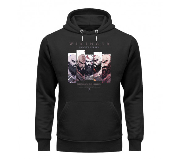 Wikinger - sanfte Riesen (DE) - Unisex Organic Hoodie